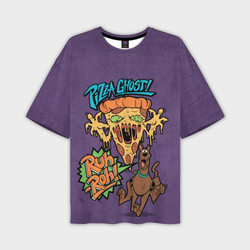 Pizza Ghost ! – Мужская футболка oversize 3D с принтом купить
