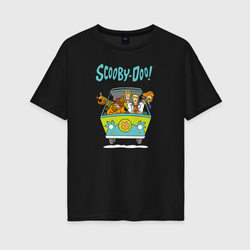 Scooby-Doo – Женская футболка хлопок Oversize с принтом купить со скидкой в -16%
