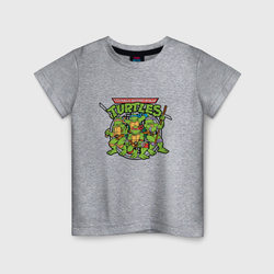 Черепашки-ниндзя | Ninja Turtles (Z) – Детская футболка хлопок с принтом купить со скидкой в -20%
