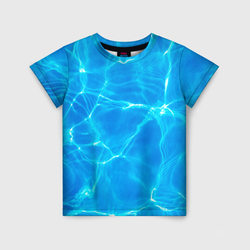 Вода – Детская футболка 3D с принтом купить со скидкой в -44%