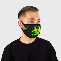 Biohazard mask toxic – Маска защитная с принтом купить со скидкой в -30%