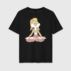Лола Банни – Женская футболка хлопок Oversize с принтом купить со скидкой в -16%