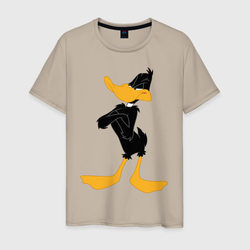 Даффи Дак – Мужская футболка хлопок с принтом купить со скидкой в -20%