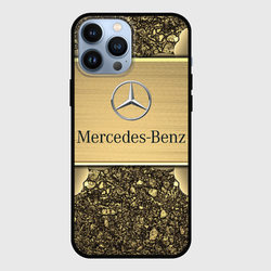 Mercedes gold Мерседес голд – Чехол для iPhone 13 Pro Max с принтом купить