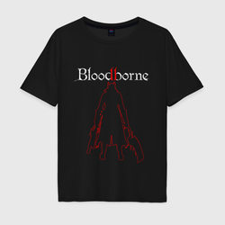 Bloodborne – Мужская футболка хлопок Oversize с принтом купить со скидкой в -16%