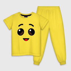 Лицо банана из Fortnite – Детская пижама хлопок с принтом купить со скидкой в -9%
