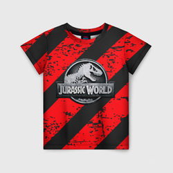 Jurassic World | Парк Юрского периода (Z) – Детская футболка 3D с принтом купить со скидкой в -44%