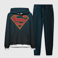 Supergirl Logo – Мужской костюм с толстовкой 3D с принтом купить со скидкой в -20%