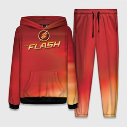 The Flash Logo Pattern – Женский костюм с толстовкой 3D с принтом купить со скидкой в -25%