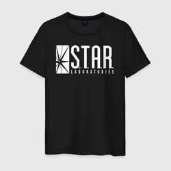 S.T.A.R. Labs – Мужская футболка хлопок с принтом купить со скидкой в -20%