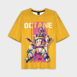 Apex Legends Octane – Мужская футболка oversize 3D с принтом купить со скидкой в -50%