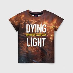 Dying light – Детская футболка 3D с принтом купить со скидкой в -33%