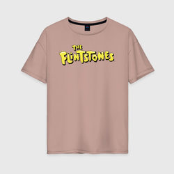Flintstones – Женская футболка хлопок Oversize с принтом купить со скидкой в -16%