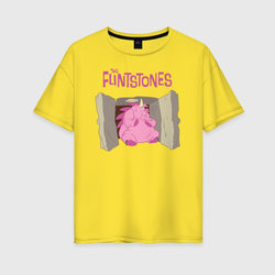 Flintstones – Женская футболка хлопок Oversize с принтом купить со скидкой в -16%