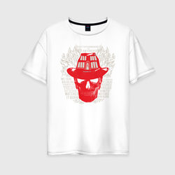 Кошмар на Улице Вязов – Женская футболка хлопок Oversize с принтом купить со скидкой в -16%