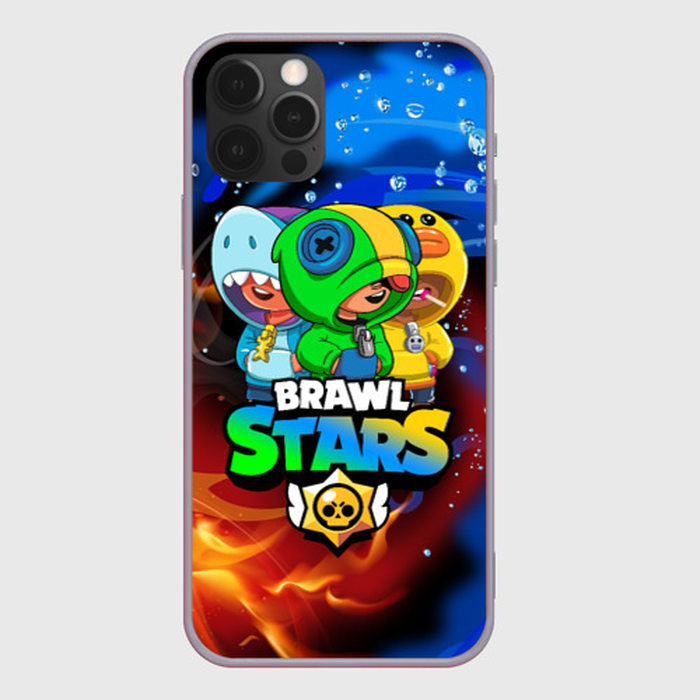 Чехол для iPhone 12 Pro Max с принтом BRAWL STARS LEON SKINS | ЛЕОН, вид спереди №1
