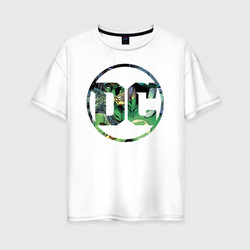 Green Lantern – Женская футболка хлопок Oversize с принтом купить со скидкой в -16%