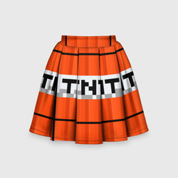 Minecraft-Динамит – Детская юбка-солнце 3D с принтом купить