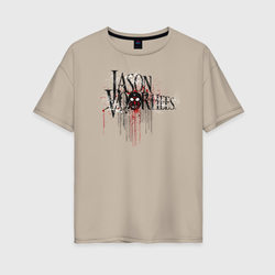 Jason Voorhees – Женская футболка хлопок Oversize с принтом купить со скидкой в -16%