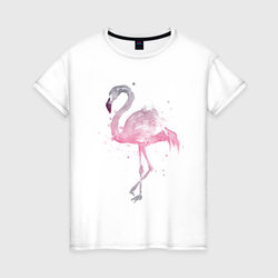 Flamingo – Женская футболка хлопок с принтом купить со скидкой в -20%