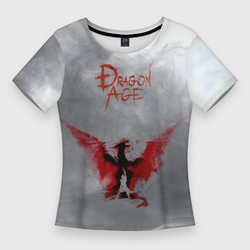 Dragon Age – Женская футболка 3D Slim с принтом купить