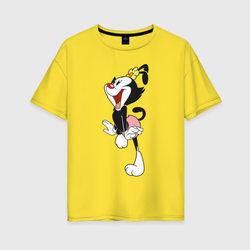 Дот Уорнер.Animaniacs – Женская футболка хлопок Oversize с принтом купить со скидкой в -16%