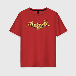 Batman: Arkham Knight – Женская футболка хлопок Oversize с принтом купить со скидкой в -16%