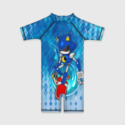 Metal Sonic – Детский купальный костюм 3D с принтом купить