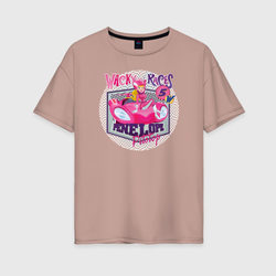 Wacky Races Penelope Pitstop – Женская футболка хлопок Oversize с принтом купить со скидкой в -16%