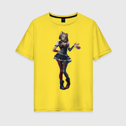 Harley Quinn – Женская футболка хлопок Oversize с принтом купить со скидкой в -16%