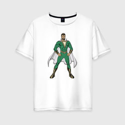 Супер Герой Педро – Женская футболка хлопок Oversize с принтом купить со скидкой в -16%
