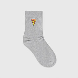 Пицца – Детские носки с вышивкой с принтом купить