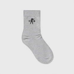 CS logo – Детские носки с вышивкой с принтом купить