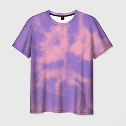 Фиолетовый ТАЙ ДАЙ – Мужская футболка 3D с принтом купить со скидкой в -23%
