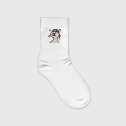 What? – Детские носки с вышивкой с принтом купить