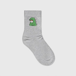 Динозавр – Детские носки с вышивкой с принтом купить