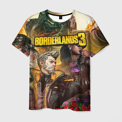 Borderlands 3 - Зейн Флинт – Мужская футболка 3D с принтом купить со скидкой в -26%