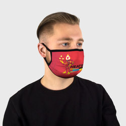 Heatblast маска – Маска защитная с принтом купить со скидкой в -30%