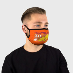 Heatblast маска – Маска защитная с принтом купить со скидкой в -30%
