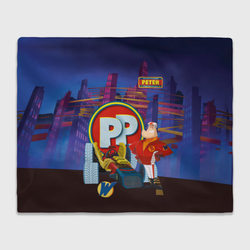 Peter Perfect PP – Плед 3D с принтом купить со скидкой в -14%
