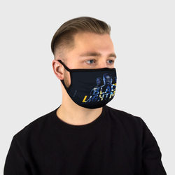 Black Lightning маска – Маска защитная с принтом купить со скидкой в -30%