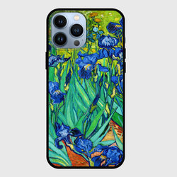 Ирисы Ван Гога – Чехол для iPhone 13 Pro Max с принтом купить