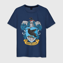 Coat of Ravenclaw – Мужская футболка хлопок с принтом купить со скидкой в -20%
