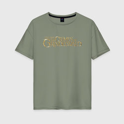 The Crimes of Grindelwald – Женская футболка хлопок Oversize с принтом купить со скидкой в -16%