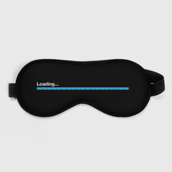 Loading загрузка – Маска для сна 3D с принтом купить