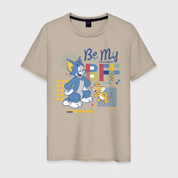 Be my BFF – Мужская футболка хлопок с принтом купить со скидкой в -20%