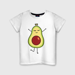 Милое авокадо – Детская футболка хлопок с принтом купить со скидкой в -20%