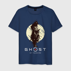 Ghost of Tsushima – Мужская футболка хлопок с принтом купить со скидкой в -20%