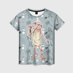 Dobby – Женская футболка 3D с принтом купить со скидкой в -26%