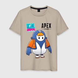 Fall Guys Apex Legends – Мужская футболка хлопок с принтом купить со скидкой в -20%